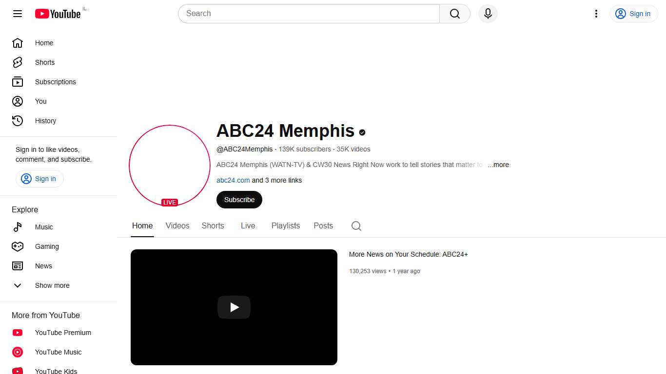 ABC24 Memphis - YouTube
