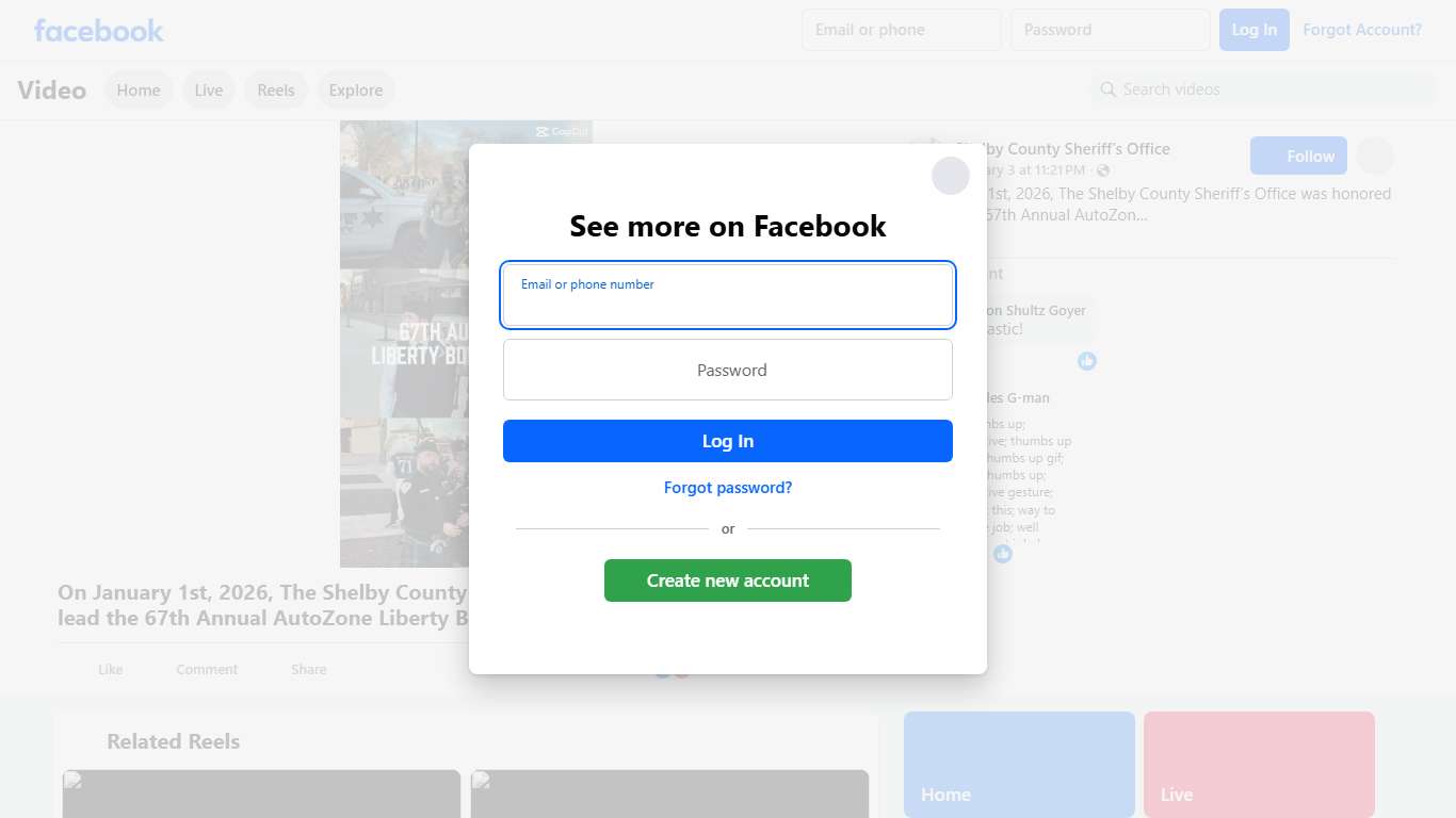 On January 1st, 2026, The Shelby County Sheriff’s Office was honored to lead the 67th Annual AutoZone Liberty Bowl Parade. The Shelby County Sheriff’s Office Ceremonial Guard Pipes and Drums, joined by the Knoxville Pipes and Drums, proudly stepped off at the front of the parade, setting the tone for a meaningful celebration marking the 67th year of the Liberty Bowl. Thank you to AutoZone Liberty Bowl, the City of Memphis, and everyone who came out to support this long-standing event. We are gra